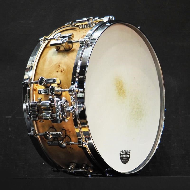 Used_AS-1406CM_Artist_Series_Snare_Drum，_Cotton_Wood_Maple，_14__x_6__with_Semi-Hard_Case_04