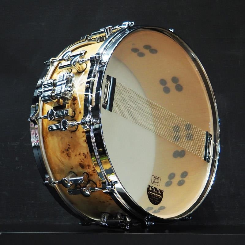 Used_AS-1406CM_Artist_Series_Snare_Drum，_Cotton_Wood_Maple，_14__x_6__with_Semi-Hard_Case_05