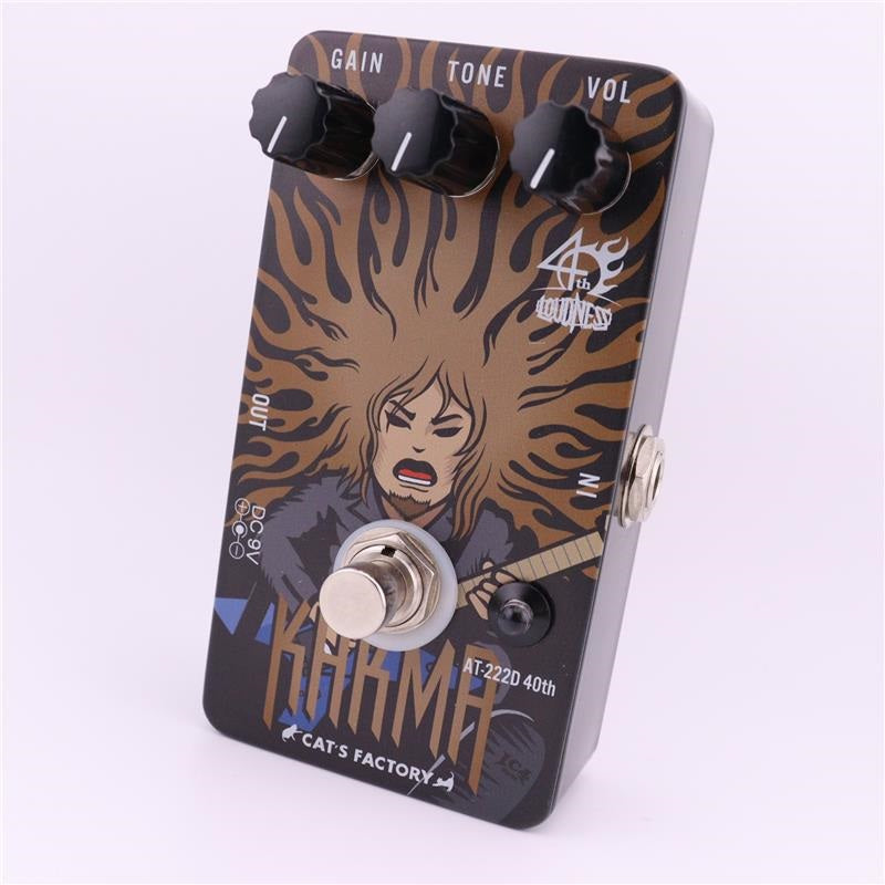Used_AT-222D_40th_Karma_Explosion_[Loudness_40th_Anniversary_Special_Edition]_(CAT'S_Factory)_distortion_pedal_by_Akira_Takasaki_01