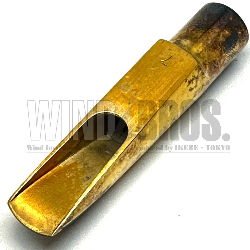 Used_Beechler_Alto_Saxophone_Mouthpiece，_Bellite_Metal，_GP_#7_03