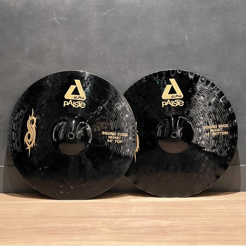 Used_Black_Alpha_Sound_Edge_HiHat_14pr_[SlipKnot_Edition]_[895g_1035g]_[Limited_Edition]_01