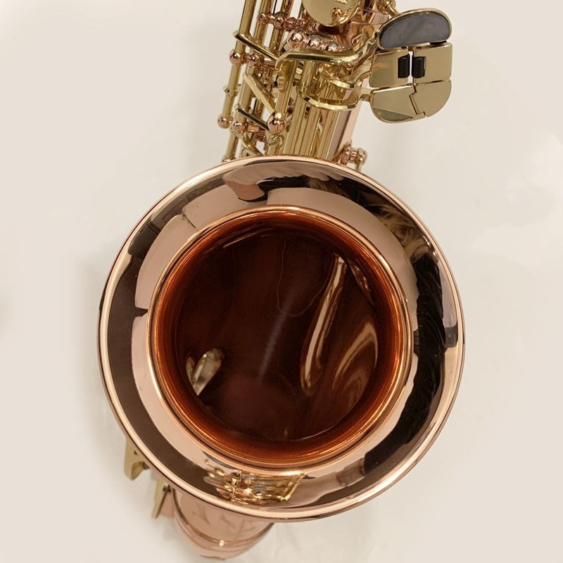 Used_Buffet_Crampon_Senzo_Alto_Saxophone，_Copper_Copper-Plated，_S_N__42xx9_[Shipped_after_adjustment_and_setup]_[5-year_free_key_balance_adjustment]_07