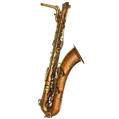 Used_CGCONN_1931's_12M_Unlacquered_Baritone_Saxophone_#245xx4_[As_Is，_No_Warranty]_01