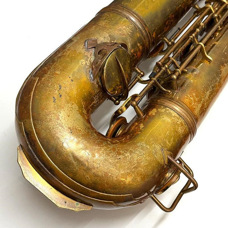 Used_CGCONN_1931's_12M_Unlacquered_Baritone_Saxophone_#245xx4_[As_Is，_No_Warranty]_08