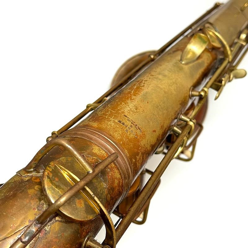 Used_CGCONN_1931's_12M_Unlacquered_Baritone_Saxophone_#245xx4_[As_Is，_No_Warranty]_09
