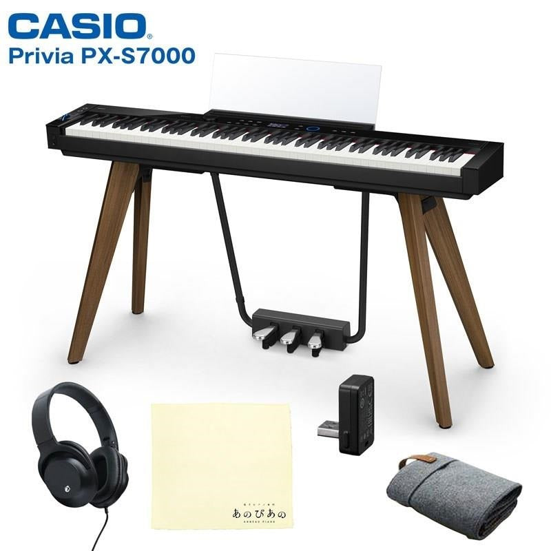 Used_Casio_Privia_PX-S7000BK_Black_(Self-Assembly，_Door-to-Door_Delivery)_01