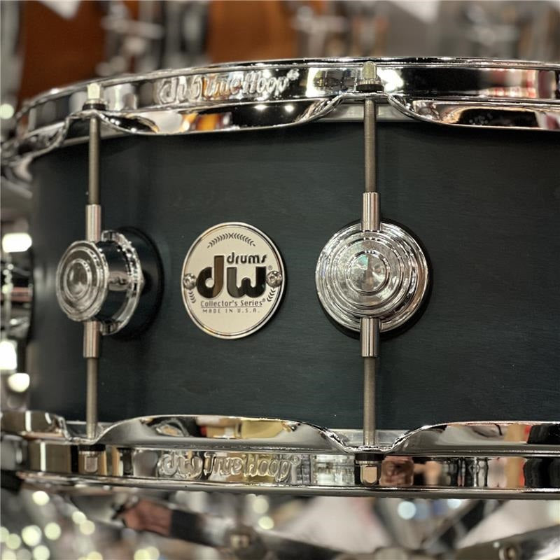 Used_Collector's_Pure_Cherry_Snare_Drum，_14__x_5_5__Satin_Azure，_DRC25514SSC115_02