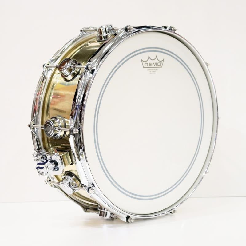 Used_Collector's_Series_Polished_Brass_Snare_Drum，_14__x_5_5_，_DRVN5514SPC_(Includes_Semi-Hard_Case)_06