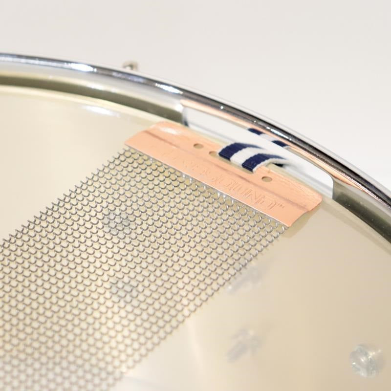 Used_Collector's_Series_Polished_Brass_Snare_Drum，_14__x_5_5_，_DRVN5514SPC_(Includes_Semi-Hard_Case)_08