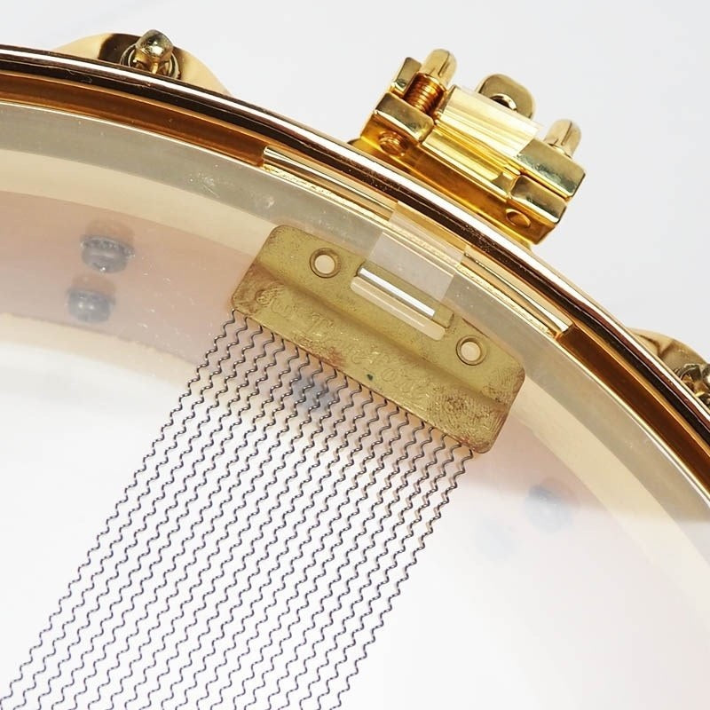 Used_Collectors_Specialty_EDGE_14x5_Snare_[Exotic_African_Chechen，_Gold_Hardware，_SKB_Hard_Case_Included]_09