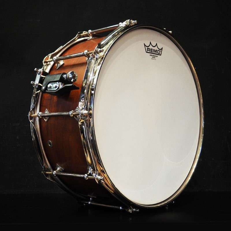 Used_Custom_Shop_Solid_Cherry_Shell_Snare_Drum_14x6_5_[2004_production___250_of_29___Comes_with_Craviotto_logo_case]_04