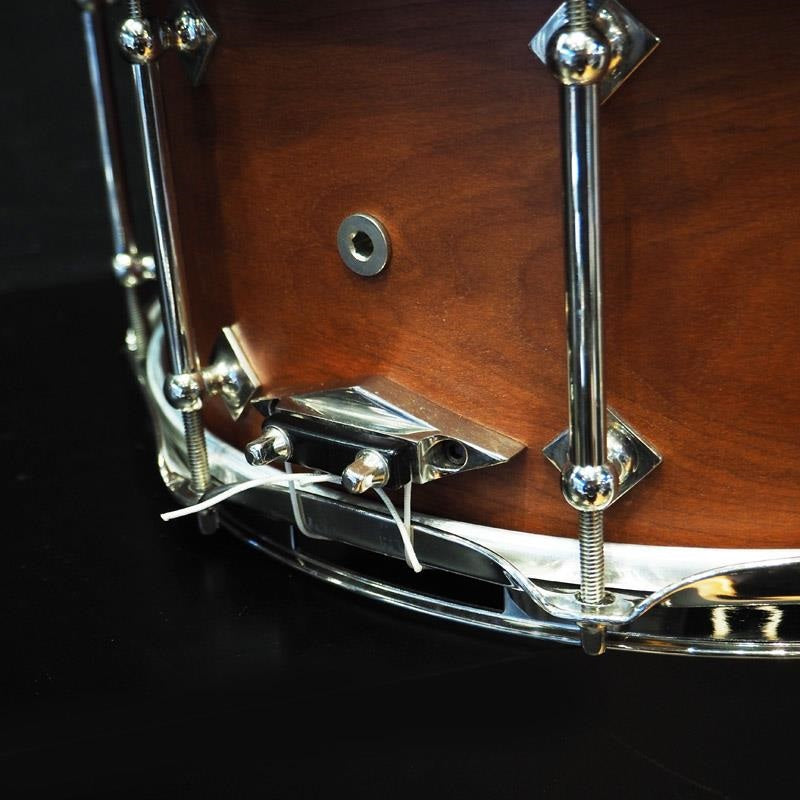 Used_Custom_Shop_Solid_Cherry_Shell_Snare_Drum_14x6_5_[2004_production___250_of_29___Comes_with_Craviotto_logo_case]_07