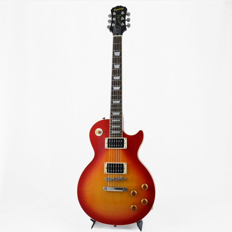 Used_Epiphone_Les_Paul_Classic_Plaintop_(Cherry_Sunburst)_[SN_10091507567]_02