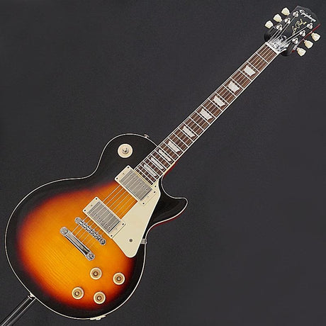 Used_Epiphone_Les_Paul_Standard_'50s_Figured_(Bourbon_Burst)_[SN_23101529185]_03