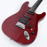 Used_Fender_American_Deluxe_Stratocaster_QMT_HSS_(Bing_Cherry_Transparent)_[SN_DZ5153977]_11