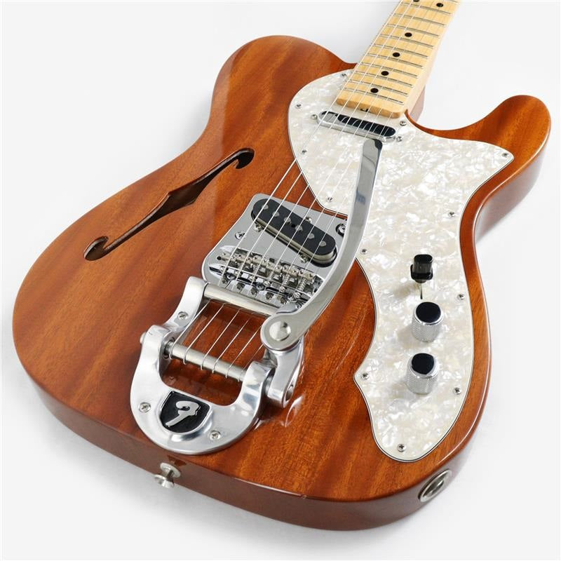 Used_Fender_Vintage_Custom_Series_1968_Telecaster_Thinline_Bigsby_Mod_(Aged_Natural)_[SN_R97582]_11
