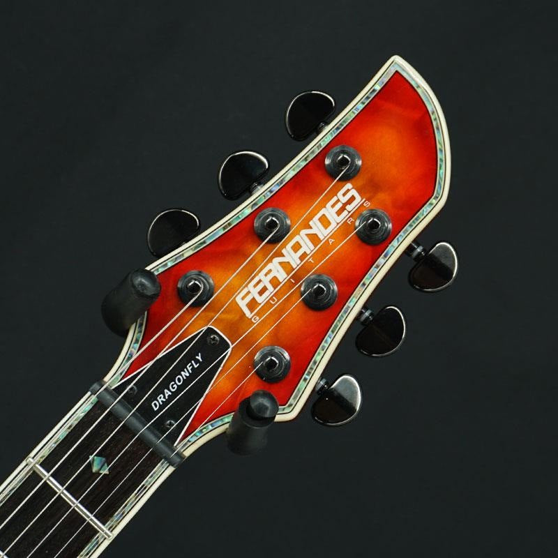 Used_Fernandez_Bernie_Dragonfly_Elite_(See-Thru_Black_Cherry)_[SN_FSG0800474]_07