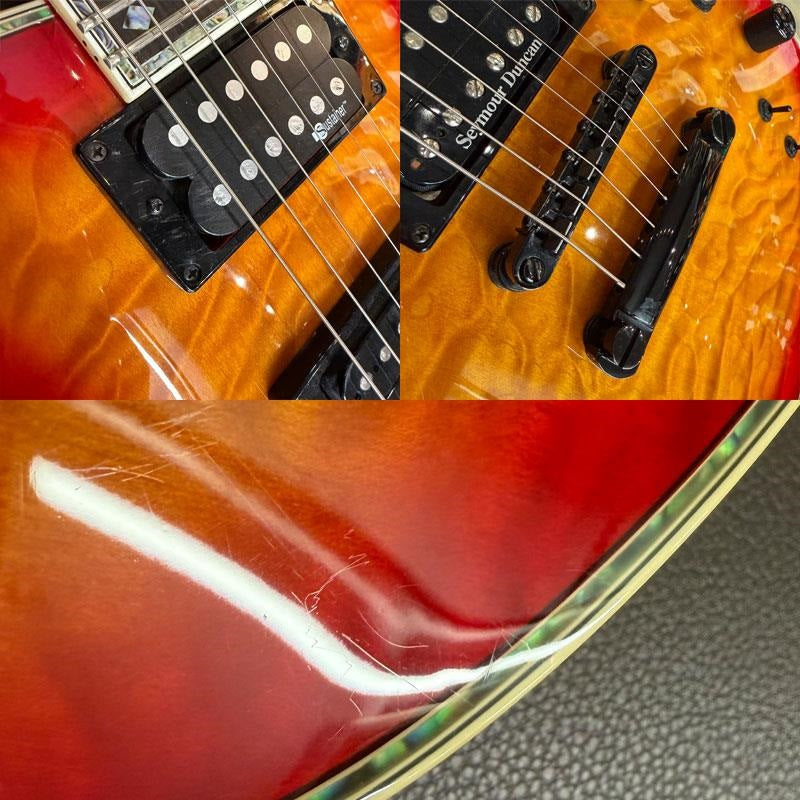 Used Fernandez/Bernie Dragonfly Elite (See-Thru Black Cherry) [SN