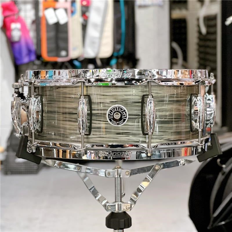 Used_GBNT-5514S-1CL_301_Brooklyn_Snare_Drum_14x5_5_-_Grey_Oyster_01