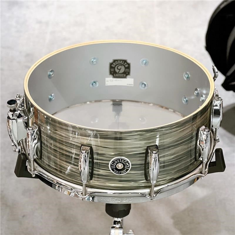 Used_GBNT-5514S-1CL_301_Brooklyn_Snare_Drum_14x5_5_-_Grey_Oyster_04