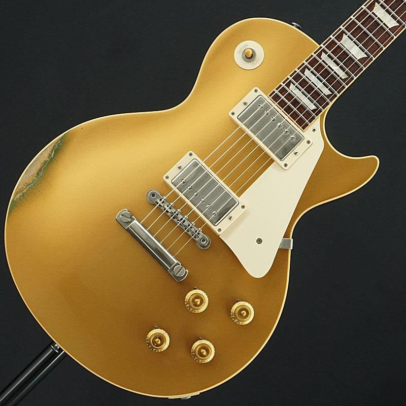 Used_Gibson_Historic_Collection_1957_Les_Paul_Reissue_Mod__(Gold_Top)_[SN_7_51135]_01