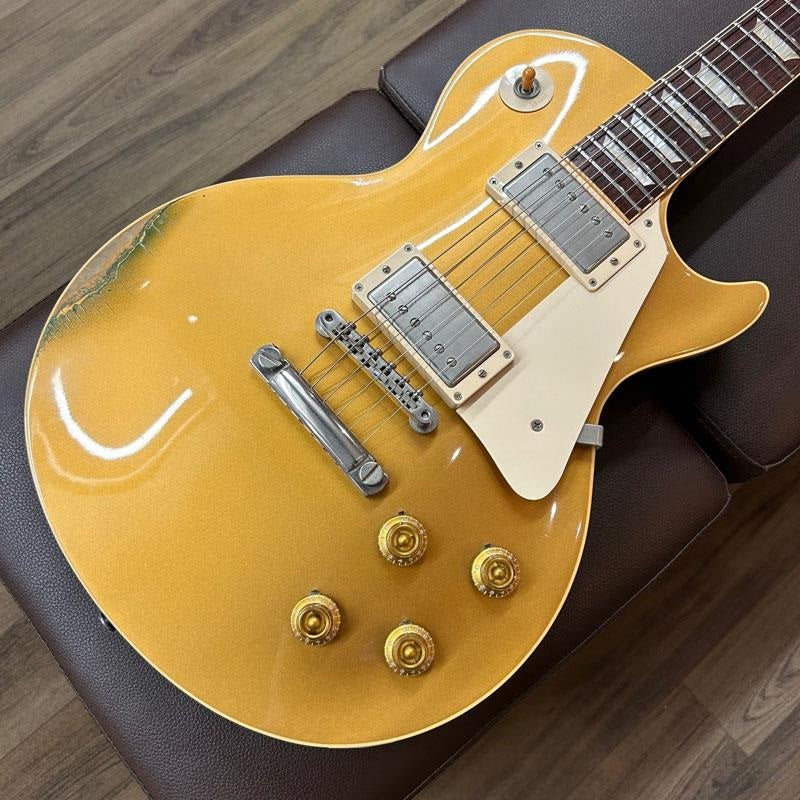 Used_Gibson_Historic_Collection_1957_Les_Paul_Reissue_Mod__(Gold_Top)_[SN_7_51135]_09