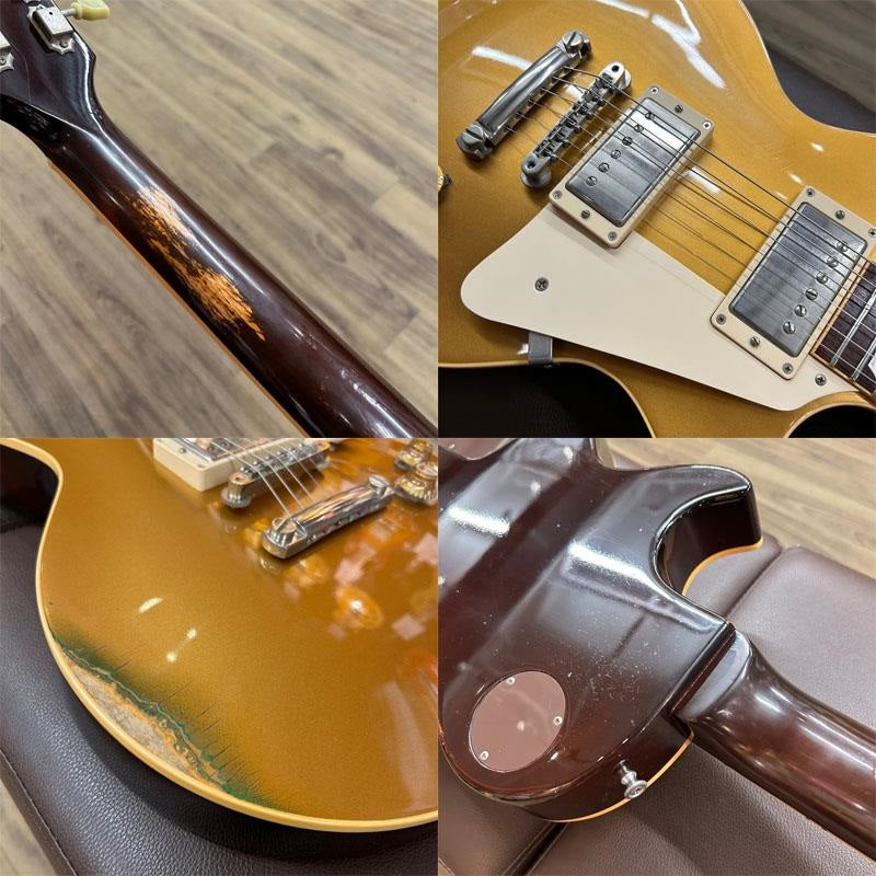 Used_Gibson_Historic_Collection_1957_Les_Paul_Reissue_Mod__(Gold_Top)_[SN_7_51135]_10