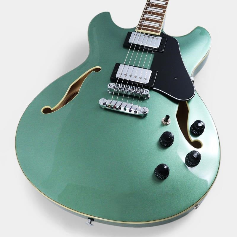 Used_Ibanez_AS73-OLM_(Olive_Metallic)_[SN_PW21070073S]_11