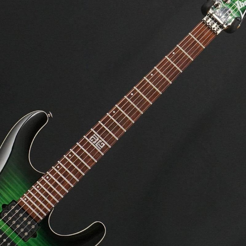 Used_Ibanez_KIKO-10P_(Transparent_Green_Sunburst)_[KIKO_LOUREIRO_signature_model]_[SN_A0797F]_05