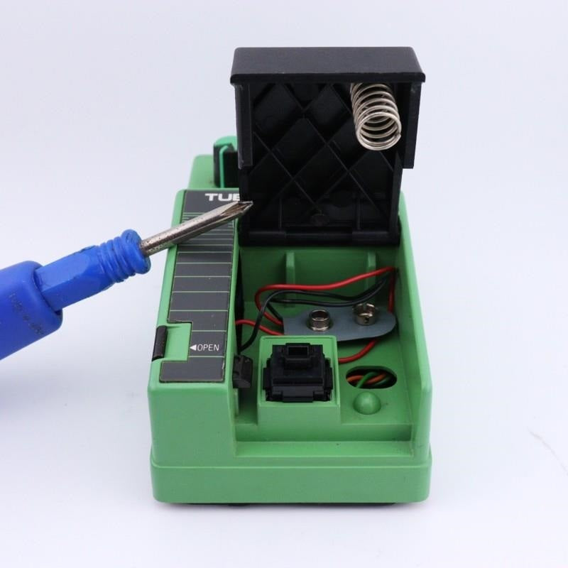 Used_Ibanez_TS10_TUBE_SCREAMER_(Repaired)_[Black_PCB，_Blue_Harness_Cable，_JRC4558_Matte]_05