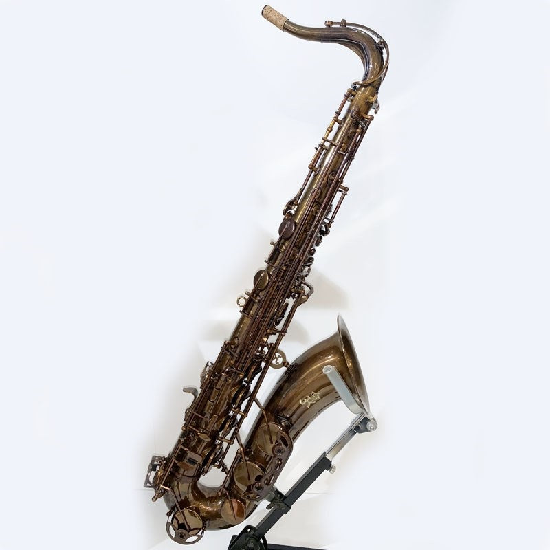 Used_J__Keilwerth_MKX_Tenor_Saxophone，_Antique_Brass，_S_N__127xx1__Ships_adjusted_and_set_up__Includes_5-year_free_key_balance_adjustment__01