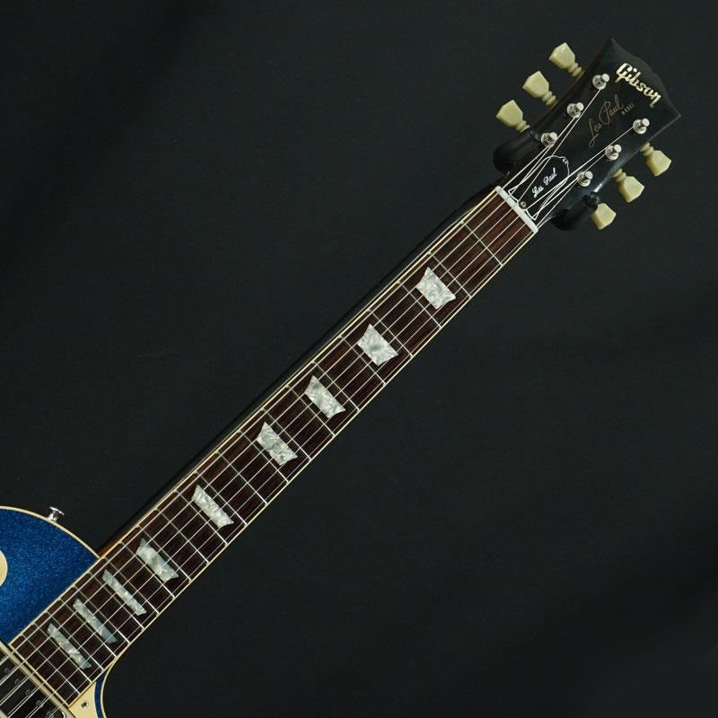 Used_Japan_Limited_1968_Gibson_Les_Paul_Standard_with_Mini_Humbucker，_VOS_Blue_Sparkle_[SN_000388]_05