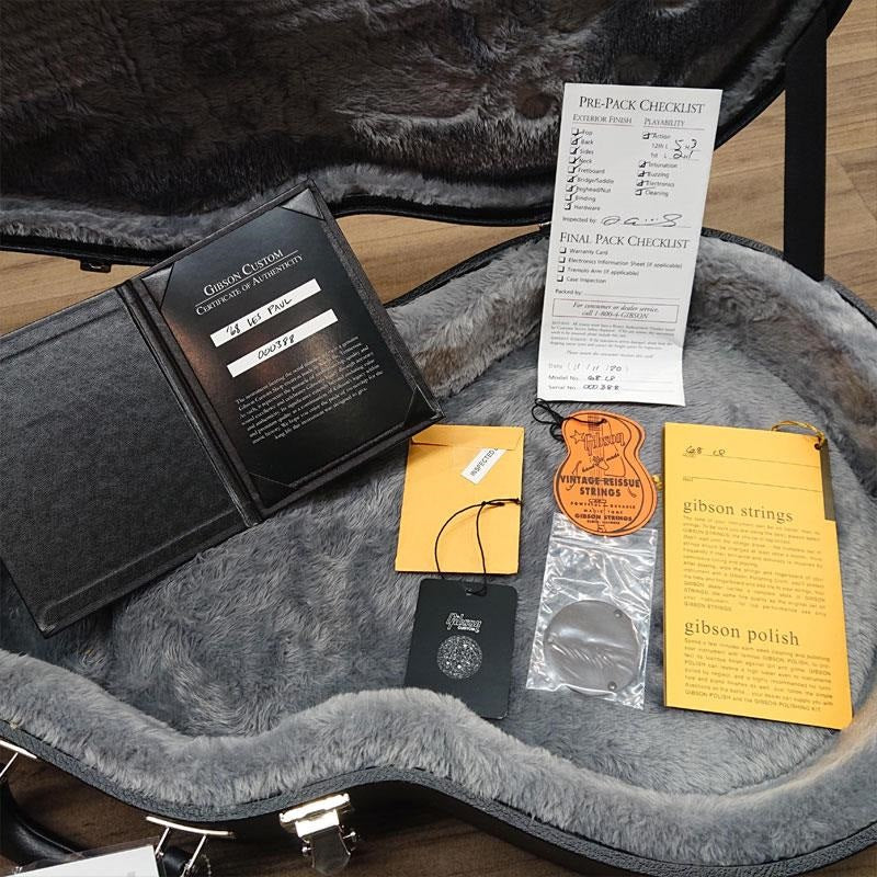 Used_Japan_Limited_1968_Gibson_Les_Paul_Standard_with_Mini_Humbucker，_VOS_Blue_Sparkle_[SN_000388]_11