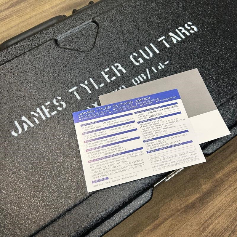 Used_Japan_Tylerbaster_(Midnight_with_Turquoise_Flaxe)_[SN_J24157]_James_Tyler_11