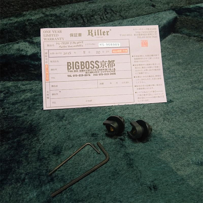 Used_KG-Prime_21_the_spirit_(Matte_blue_metallic)_[Akira_Takasaki_Model]_[SN_K8000252_KG-908989]_Killer_10