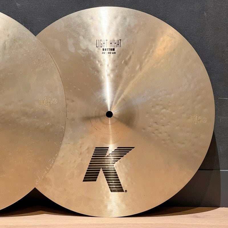 Used_K_Zildjian_Light_HiHat_16_pair_[NKZL16LHT_16LHB][1340g_1710g]_03