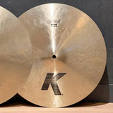 Used_K_Zildjian_Light_HiHat_16_pair_[NKZL16LHT_16LHB][1340g_1710g]_03