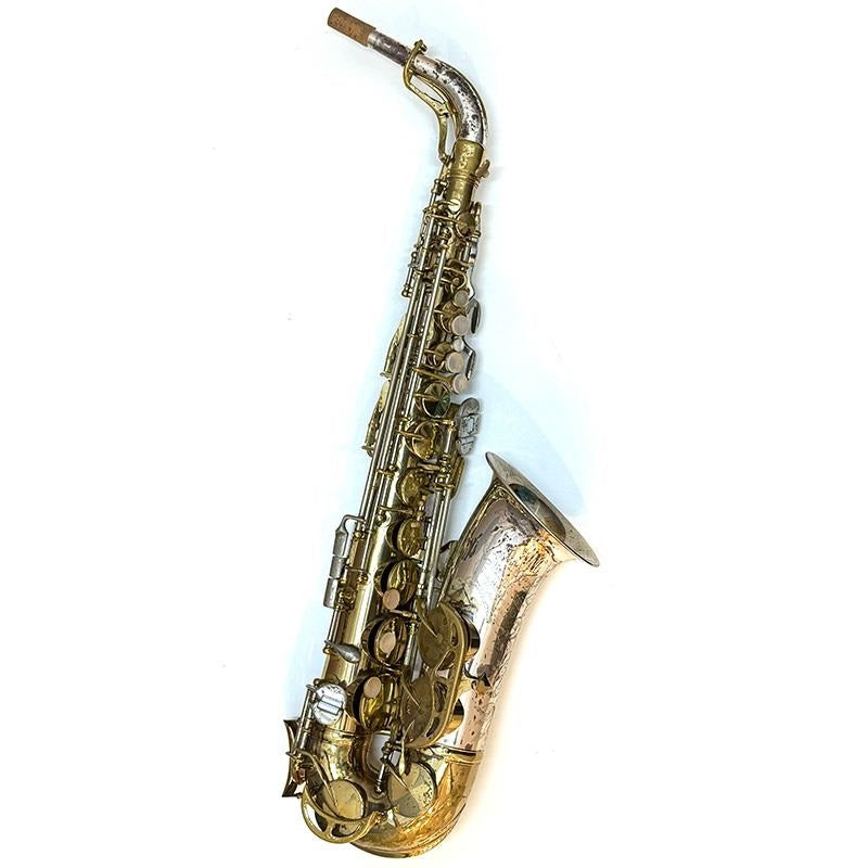 Used_King_Alto_Saxophone，_1962's_Super_20_Silver_Sonic，_Original_Lacquer，_S_N__382xx9_(As_Is)_01