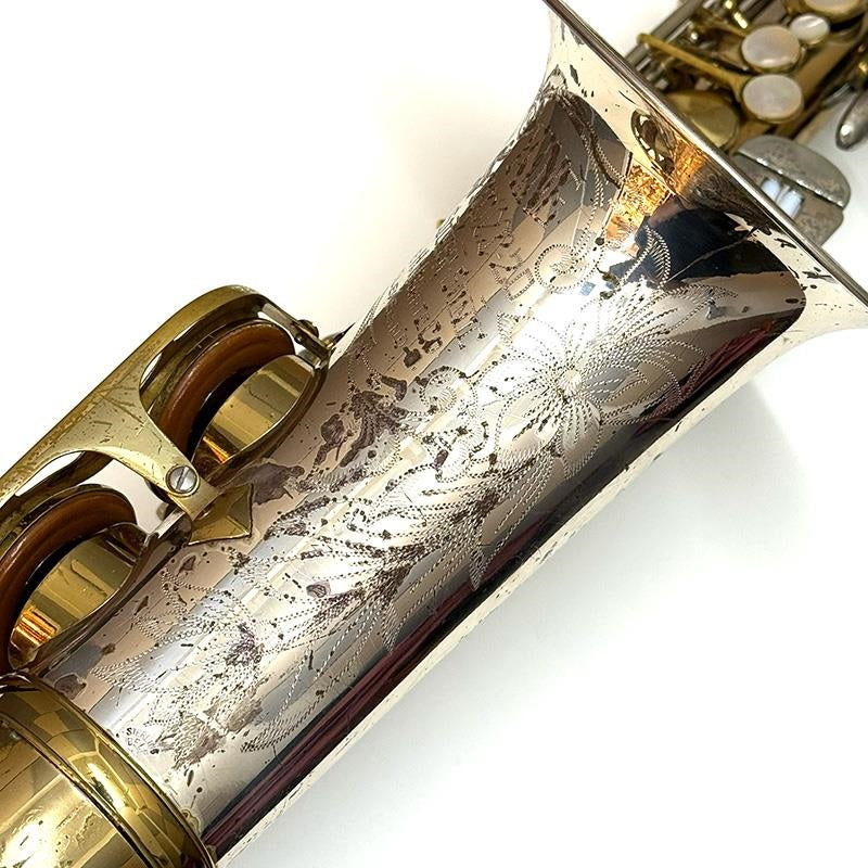 Used_King_Alto_Saxophone，_1962's_Super_20_Silver_Sonic，_Original_Lacquer，_S_N__382xx9_(As_Is)_07