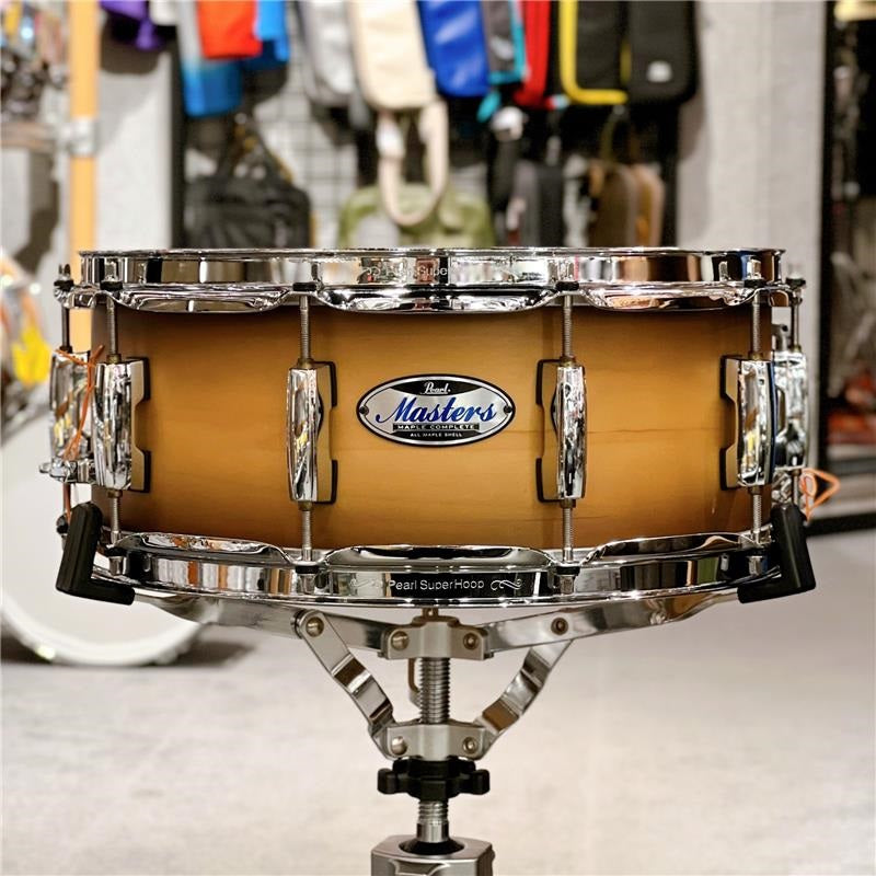 Used_MCT1455S_C_#351_[Masters_Maple_Complete_-MCT-_Snare_Drum_14x5_5___Satin_Natural_Burst]_01