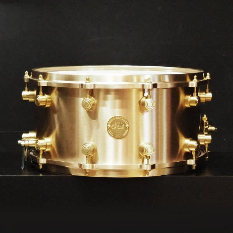 Used_MFG_True-Cast_Snare_Drum_14x7_[Sand-Cast，_Machined_Bell_Bronze_Shell_and_Hardware___No__050_of_100___Includes_dedicated_hard_case]_01