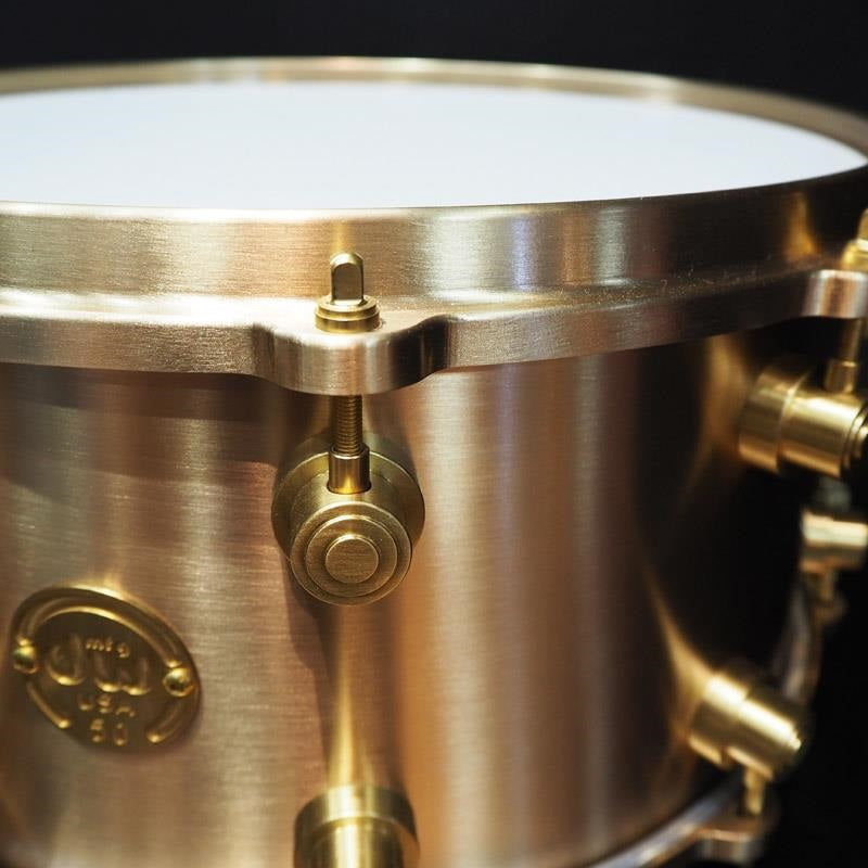 Used_MFG_True-Cast_Snare_Drum_14x7_[Sand-Cast，_Machined_Bell_Bronze_Shell_and_Hardware___No__050_of_100___Includes_dedicated_hard_case]_06