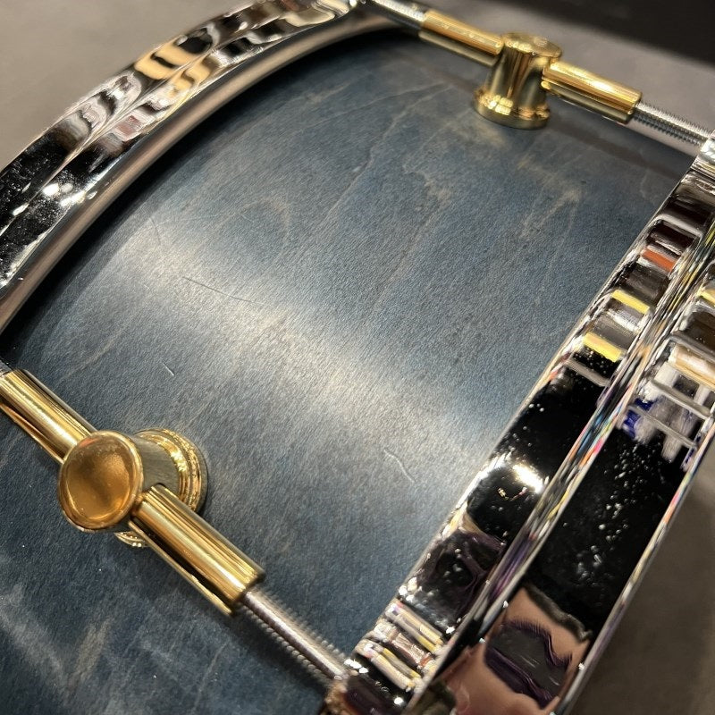 Used_MO_Snare_Drum_14x5_5_with_Die_Cast_Hoops_-_Indigo_Oil_[MO-1455DH]_05