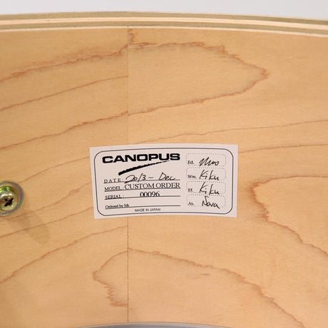 Used_MP-1260_Custom_Snare_Drum，_12__x_6__(Maple_+_Poplar)_with_Soft_Case_10