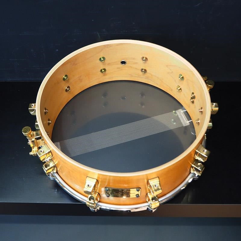 Used_Maple_Custom_Snare_Drum_14x5_5__[MSD0115_Vintage_Natural][Made_in_Japan_Late_Model_Lugs]_09