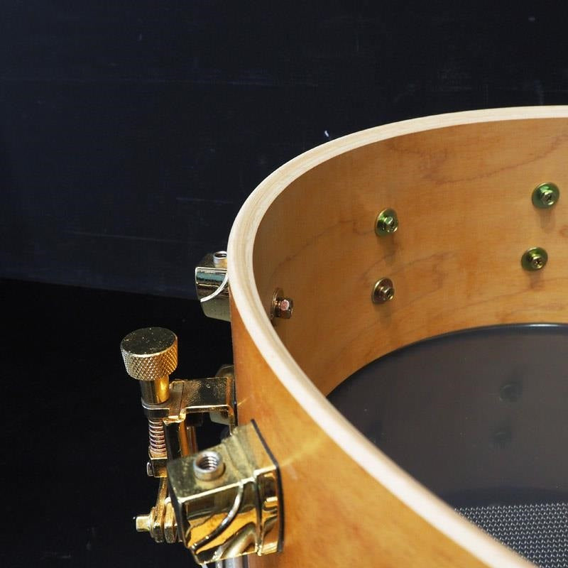 Used_Maple_Custom_Snare_Drum_14x5_5__[MSD0115_Vintage_Natural][Made_in_Japan_Late_Model_Lugs]_10