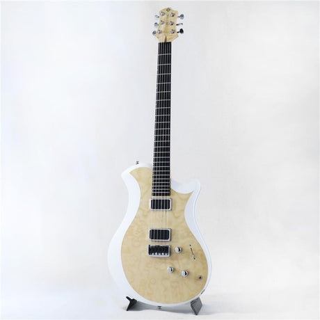 Used_Mary_One_Custom_Quilted_Relish_in_Maple，_Natural，_and_White_Edge_[SN_200098]_02