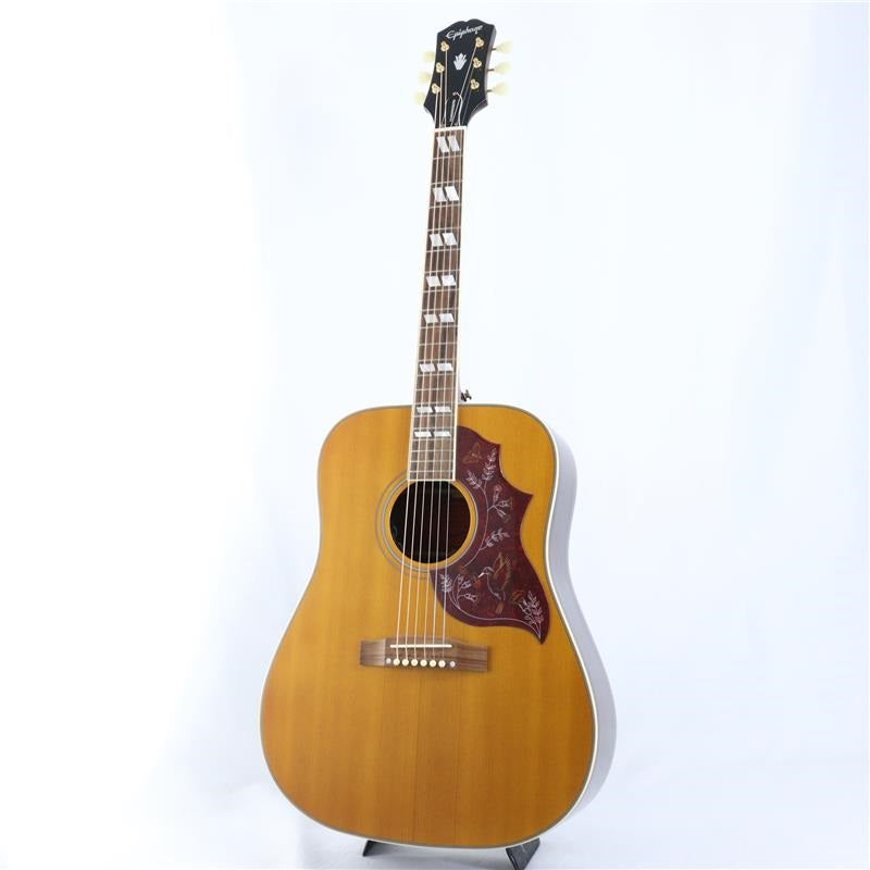 Used_Masterbilt_Inspired_by_Gibson_Hummingbird_(Aged_Antique_Natural_Gloss)_Epiphone_02