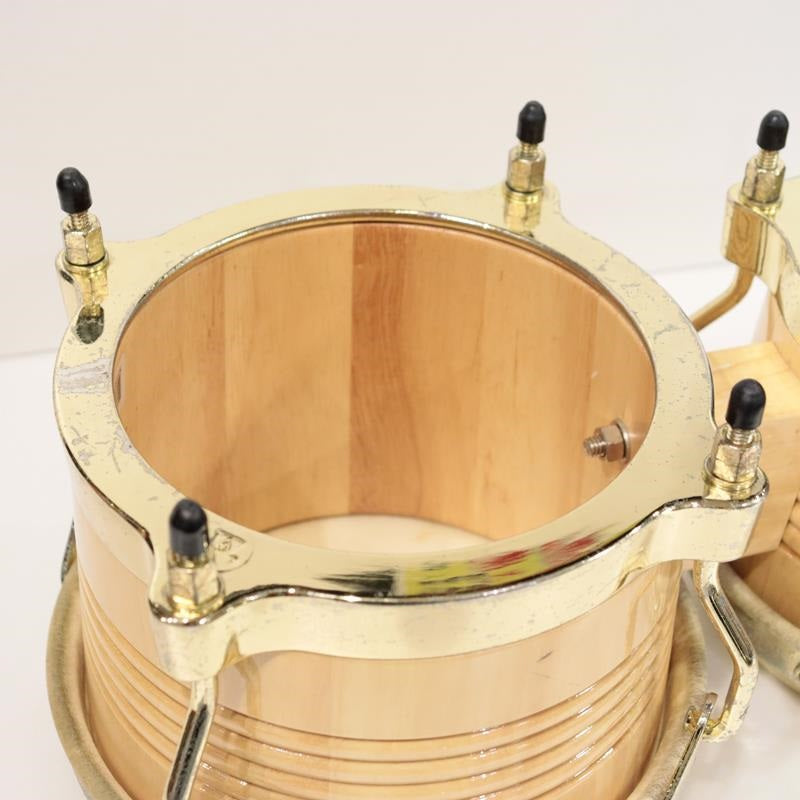 Used_Matador_Wood_Bongos_M201-AW_[Natural，_Gold_Tone]_03