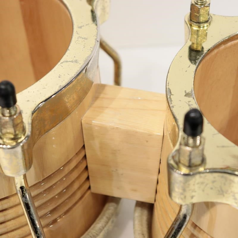 Used_Matador_Wood_Bongos_M201-AW_[Natural，_Gold_Tone]_07